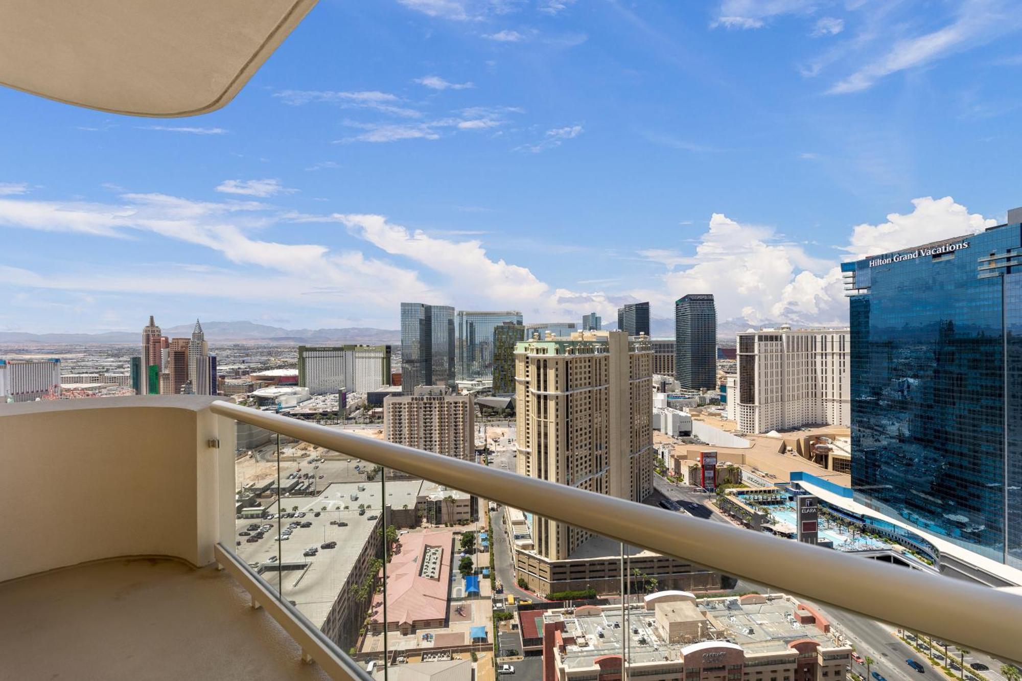 Lucky Gem Penthouse & Luxury Suites At Signature Resort, Balcony Strip View 2605 Las Vegas Exterior foto