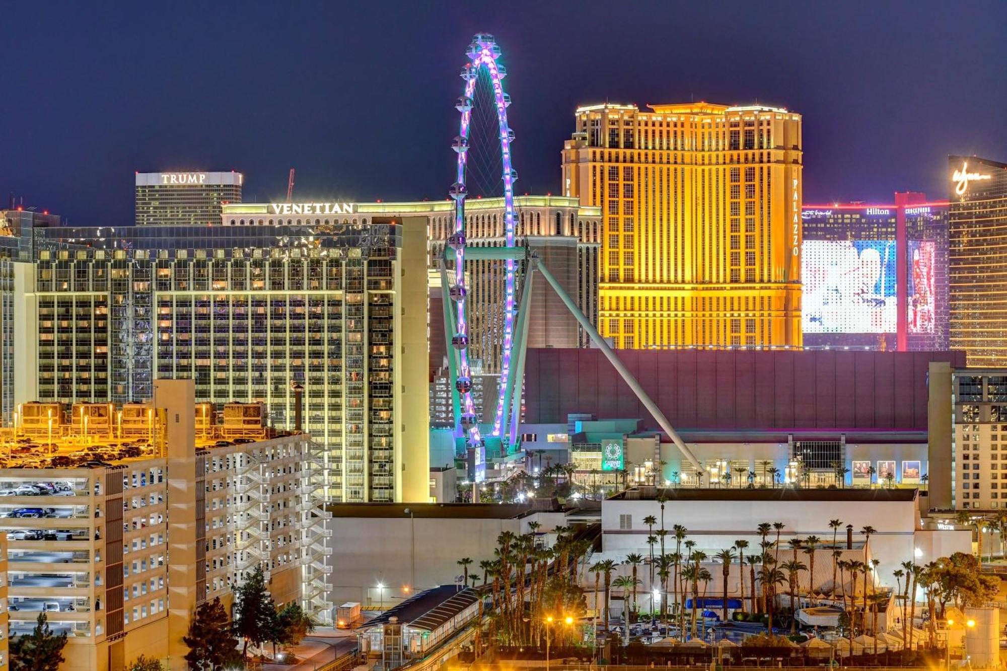 Lucky Gem Penthouse & Luxury Suites At Signature Resort, Balcony Strip View 2605 Las Vegas Exterior foto